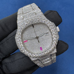 VVS Lab Grown Diamond Watch, Men's Wrist Watch