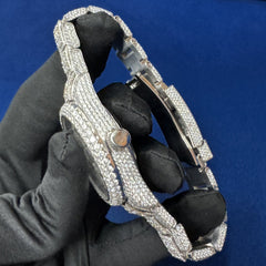 Full Iced Out Lab Grown Diamond Watch For Men