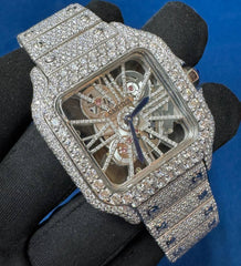 Fully Icedout VVS Lab Diamond Watch For Men