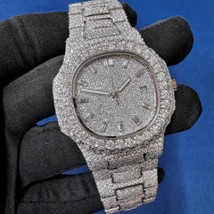 VVS Lab Grown Diamond Watch, Men's Wrist Watch