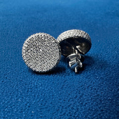 Round Moissanite Engagement Earrings ,Cluster Set Stud Earrings