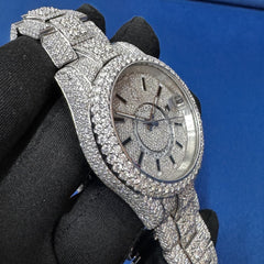 Full Iced Out Lab Grown Diamond Watch For Men