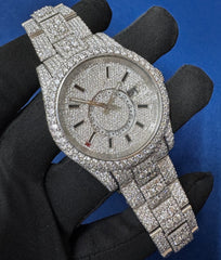 Full Iced Out Lab Grown Diamond Watch For Men