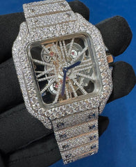 Fully Icedout VVS Lab Diamond Watch For Men