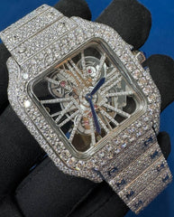 Fully Icedout VVS Lab Diamond Watch For Men