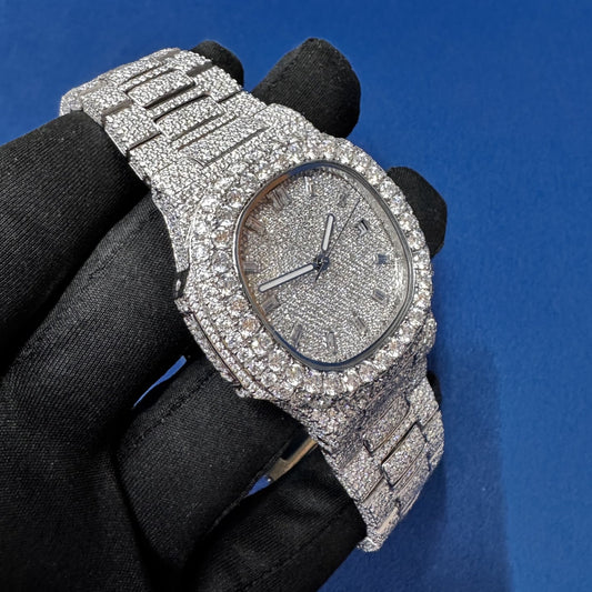 VVS Lab Grown Diamond Watch, Men's Wrist Watch