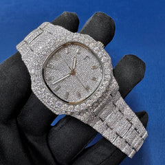 VVS Lab Grown Diamond Watch, Men's Wrist Watch