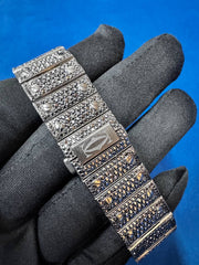 41MM Fully Icedout Black Moissanite Diamond Hip hop WatchFor Men