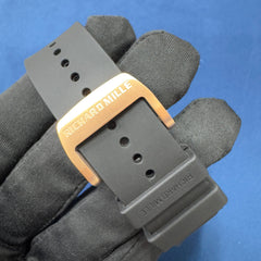 Rechard Mille Rose Gold Plain Bust Down Watch