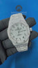 Iced out VVS CVD Diamond Arabic Dial Bust Down Hip Hop Watch