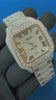 Fully Icedout VVS Lab Diamond Two tone Bussdown Watch For Men