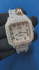 Premium Diamond-Studded 41mm Custom Iced-Out Moissanite Watch